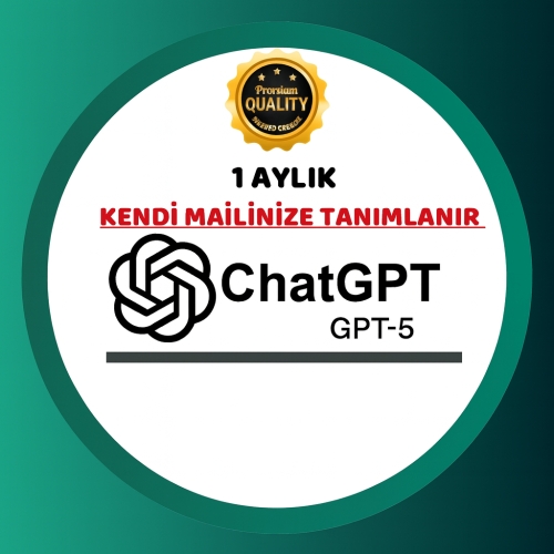  ChatGPT Plus 5.0 1 AYLIK KENDİ MAİLİNİZE GELİR
